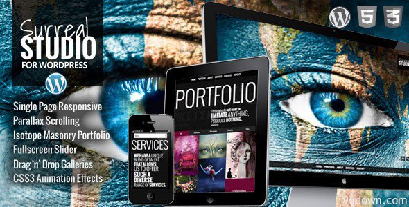 Surreal-v1.3.2-----One-Page-Parallax-WordPress-Theme