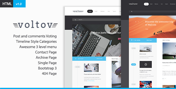 Voltov-v1.0-----Blog-and-Magazine-HTML-Template