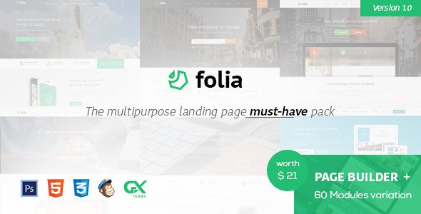 Folia-Landing-Pages-Pack-With-Page-Builder