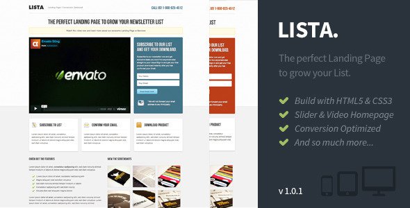 Lista-Newsletter-Form-Landing-Page