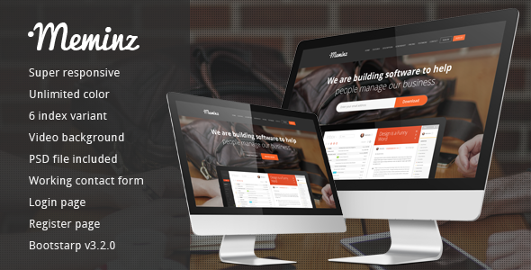 Meminz-v1.1.2-Download-Software-Landing-Page