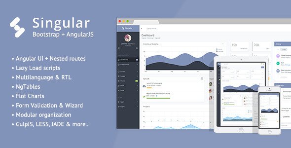 Singular-Bootstrap-Admin-Theme-AngularJS