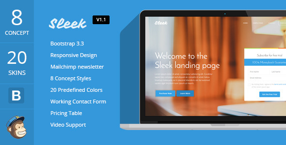 Sleek-Responsive-Bootstrap-3-Landing-Page