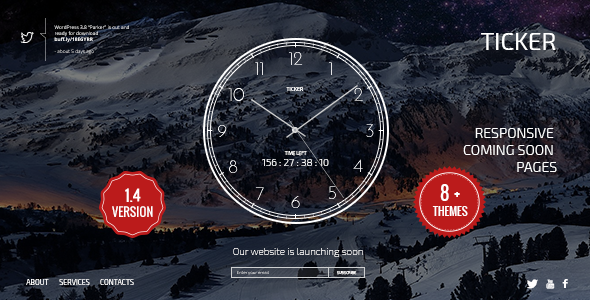 TICKER-Responsive-Countdown-Clock-Landing-Page