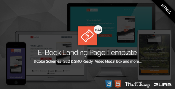 UpSell-v1.1-E-Book-Landing-Page