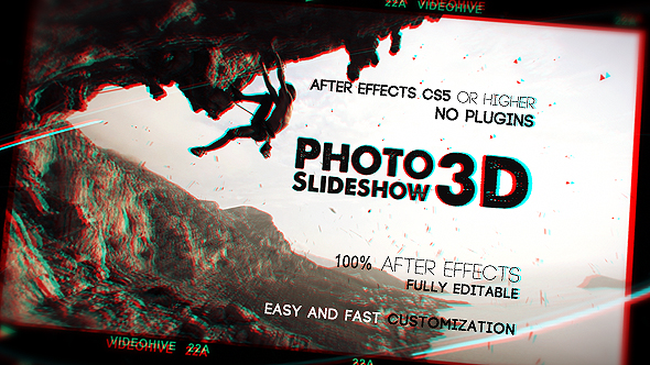 after effects template photo slideshow 3d ii free download