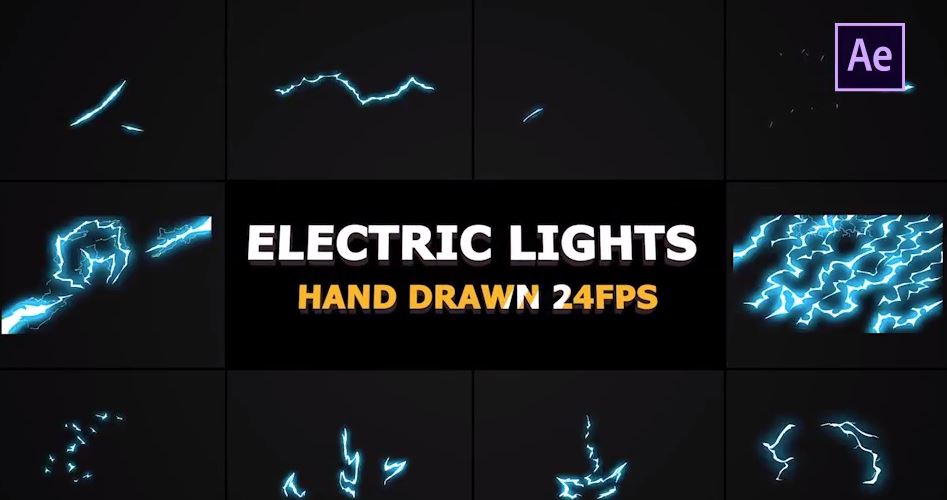 Motion Array - Flash FX Lightning Elements After Effects Templates ...